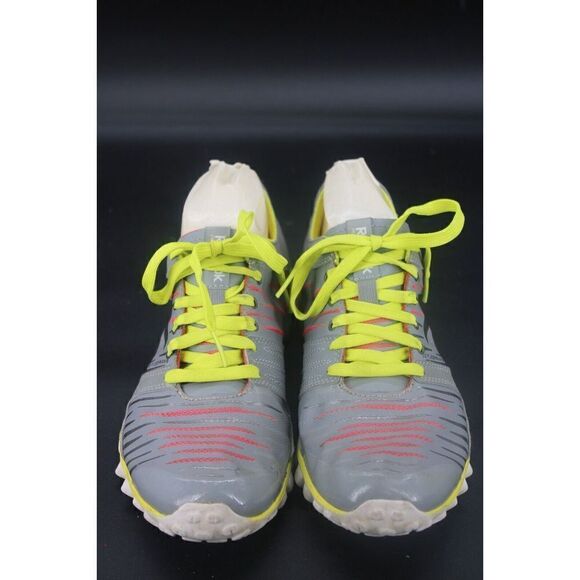 Reebok Realflex 3D FuseFrame Running Shoe Sneaker Womens Sz 8.5 Pink Gray yellow - Picture 5 of 11